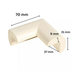 Aparatori colturi mobila, pentru uz industrial, crem