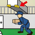 Aparatori colturi mobila, pentru uz industrial, negru