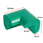 Aparatori colturi mobila, uz industrial, verde