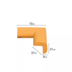 Aparatori colturi mobilier, uz industrial, galben