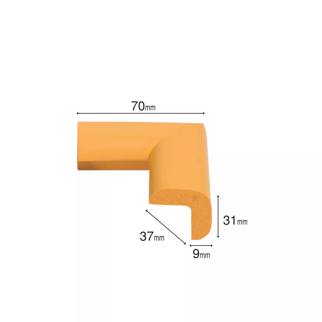 Aparatori colturi mobilier, uz industrial, galben