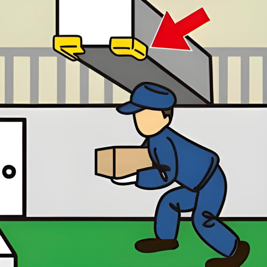 Aparatori colturi mobilier, uz industrial, gri deschis