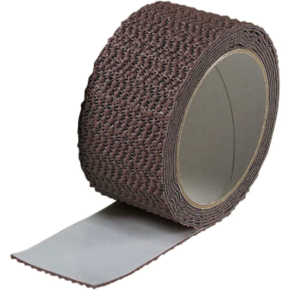 Banda adeziva antiderapare, din PVC, pentru interior, 2m - Maro