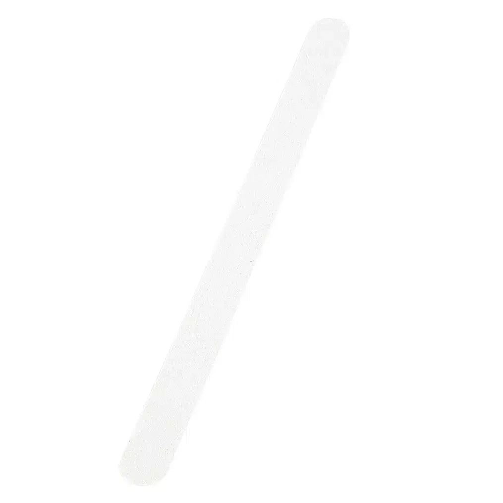 Banda antiderapare, din granule abrazive, adeziva, 1 buc, 28cm - Alb