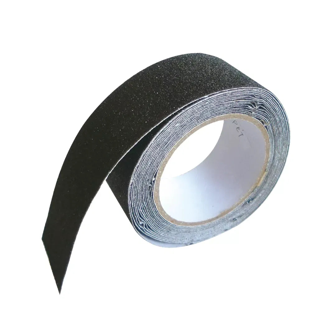 Banda antiderapare, din granule abrazive, autoadeziva, 5m, neagra - Default Title