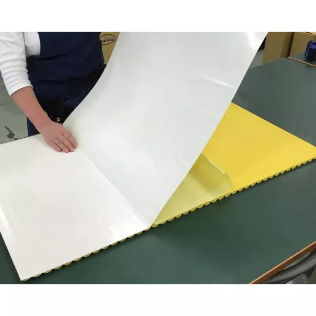 Banda dublu-adeziva pentru tapet protector perete, 90cm, transparenta