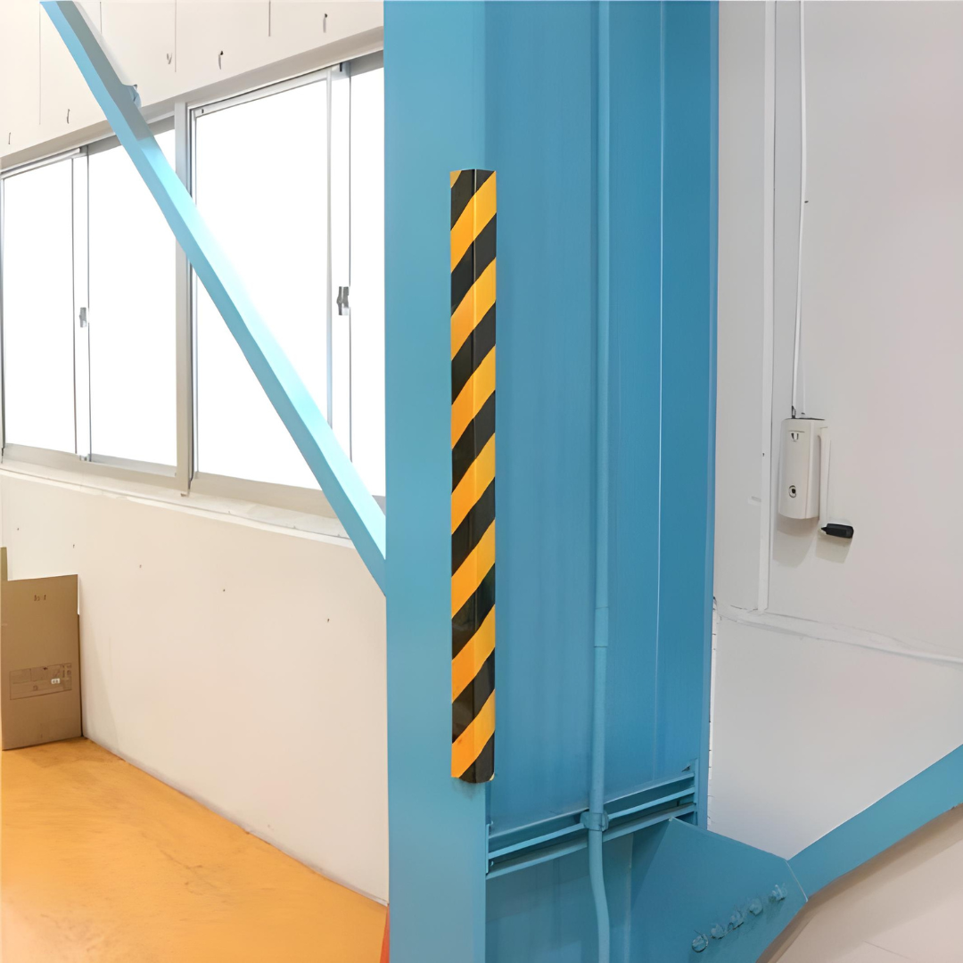 Bandă Protecție Muchii Negru-Galben 90cm | Carboysafety