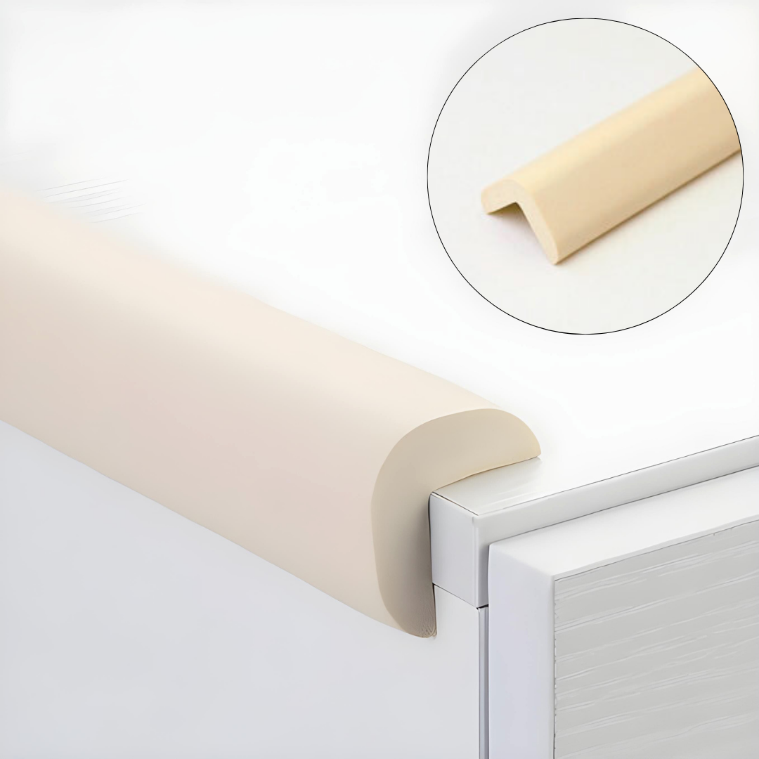 Banda protectie colturi, din spuma, 90cm, crem - 18(l)x900(L)x15(h)x4(gr)