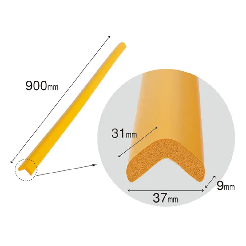 Banda protectie colturi, din spuma, 90cm, crem - 37(l)x900(L)x31(h)x9(gr)
