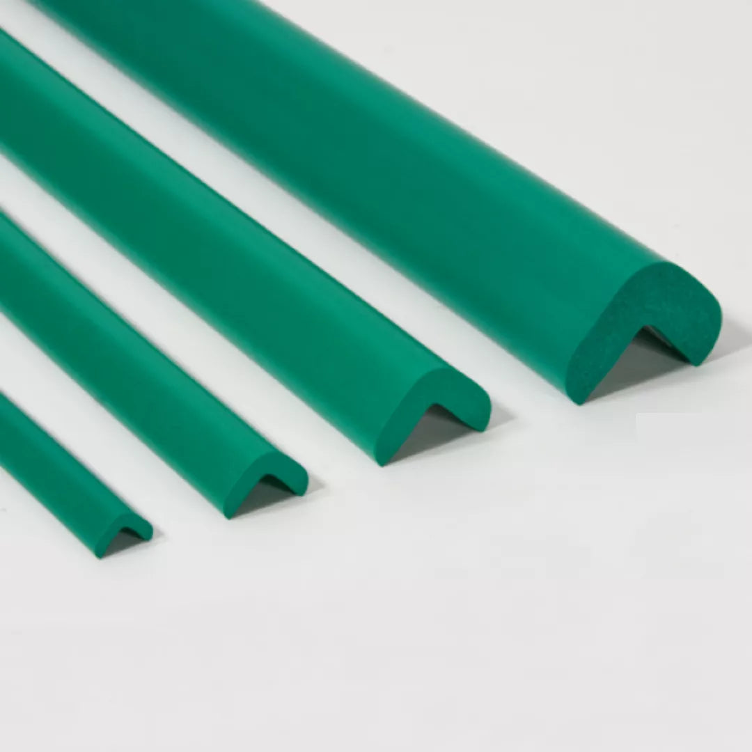 Bandă Protecție Colțuri din Spumă - Uz Industrial, Verde, 90cm - 24(l)x900(L)x22(h)x6(t)