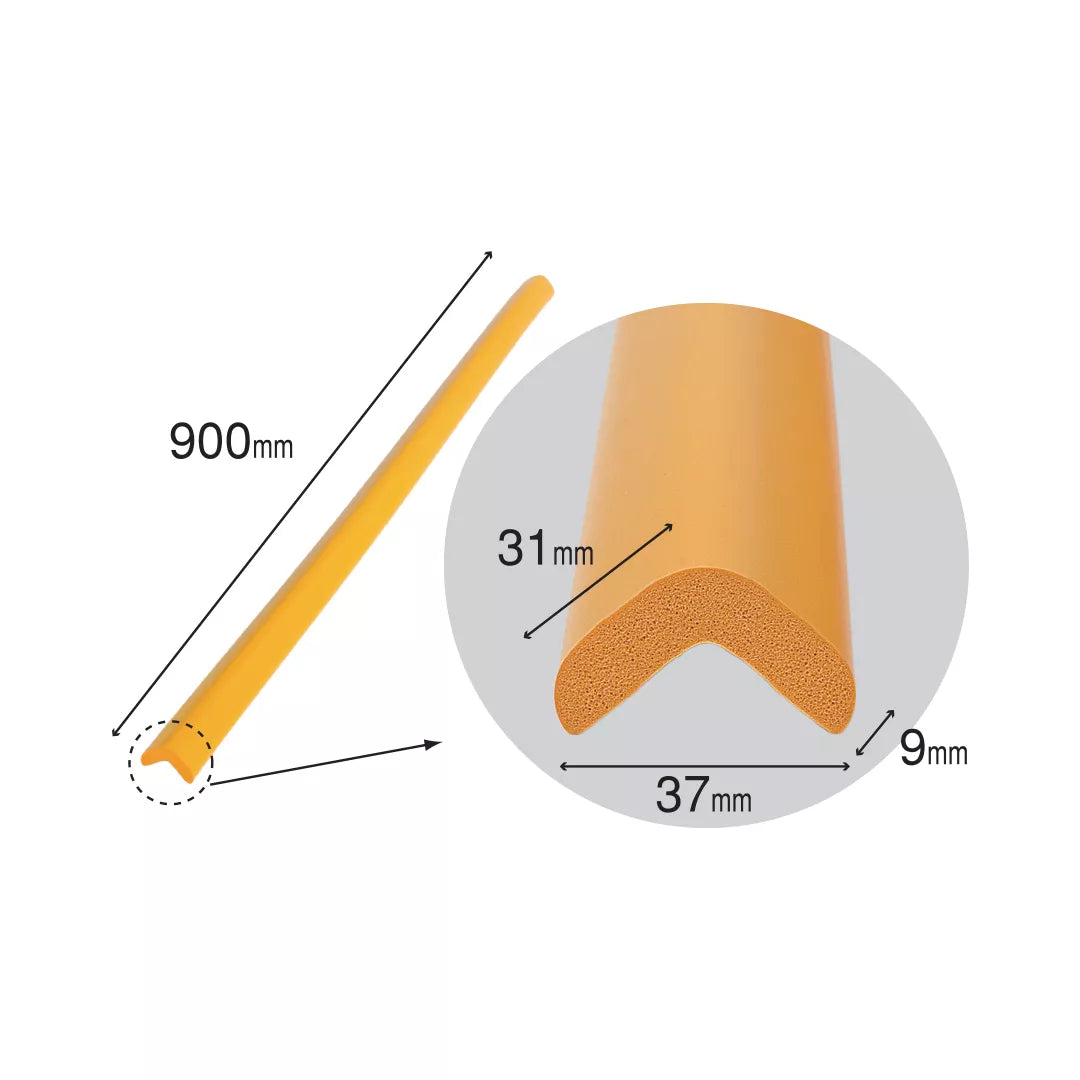 Banda protectie mobilier, din spuma, 90cm, rosu - 37(l)x900(L)x31(h)x9(t)