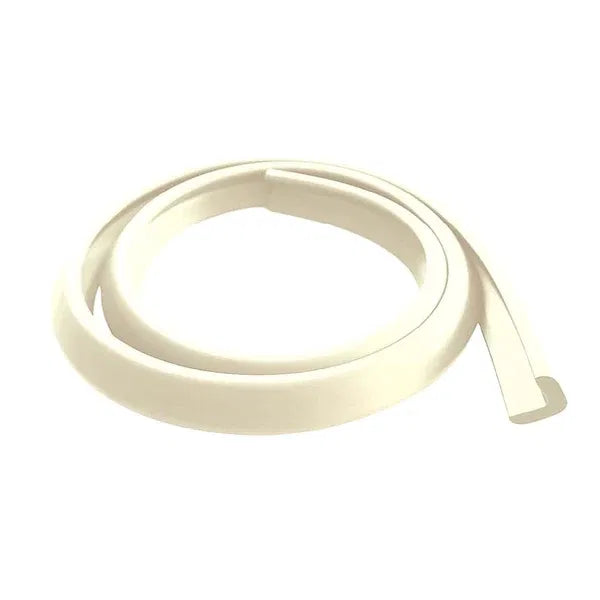 Banda protectie mobilier, din spuma de cauciuc, crem, 2m - 18x2000x15x4