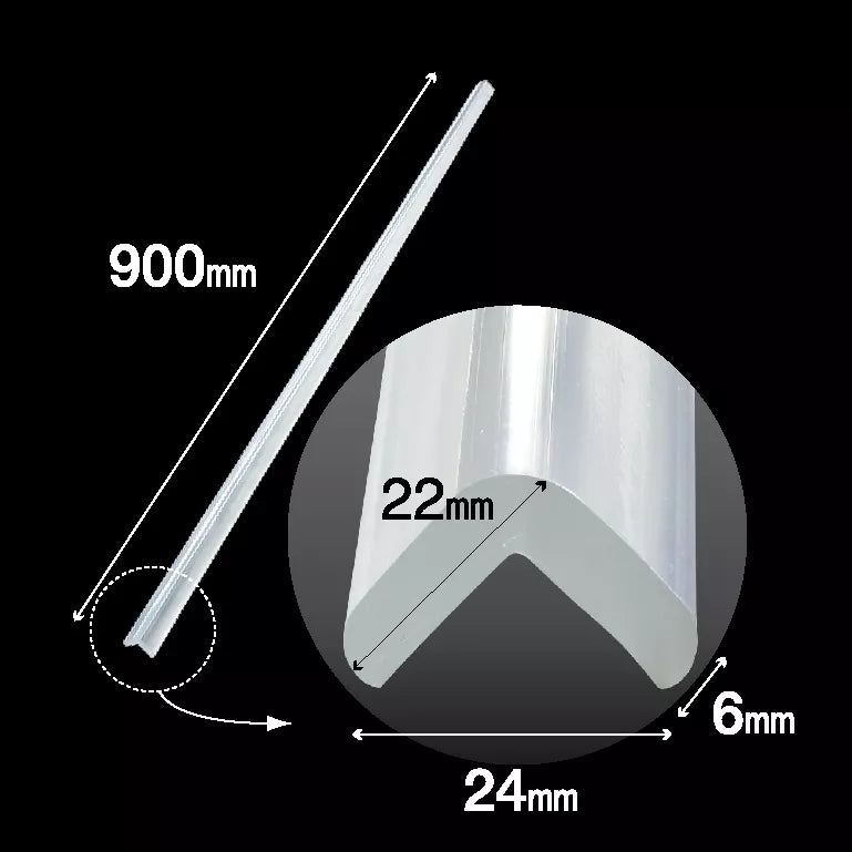 Banda protectie mobilier, transparenta, 90cm - 24(l)x900(L)x22(h)x6(t)