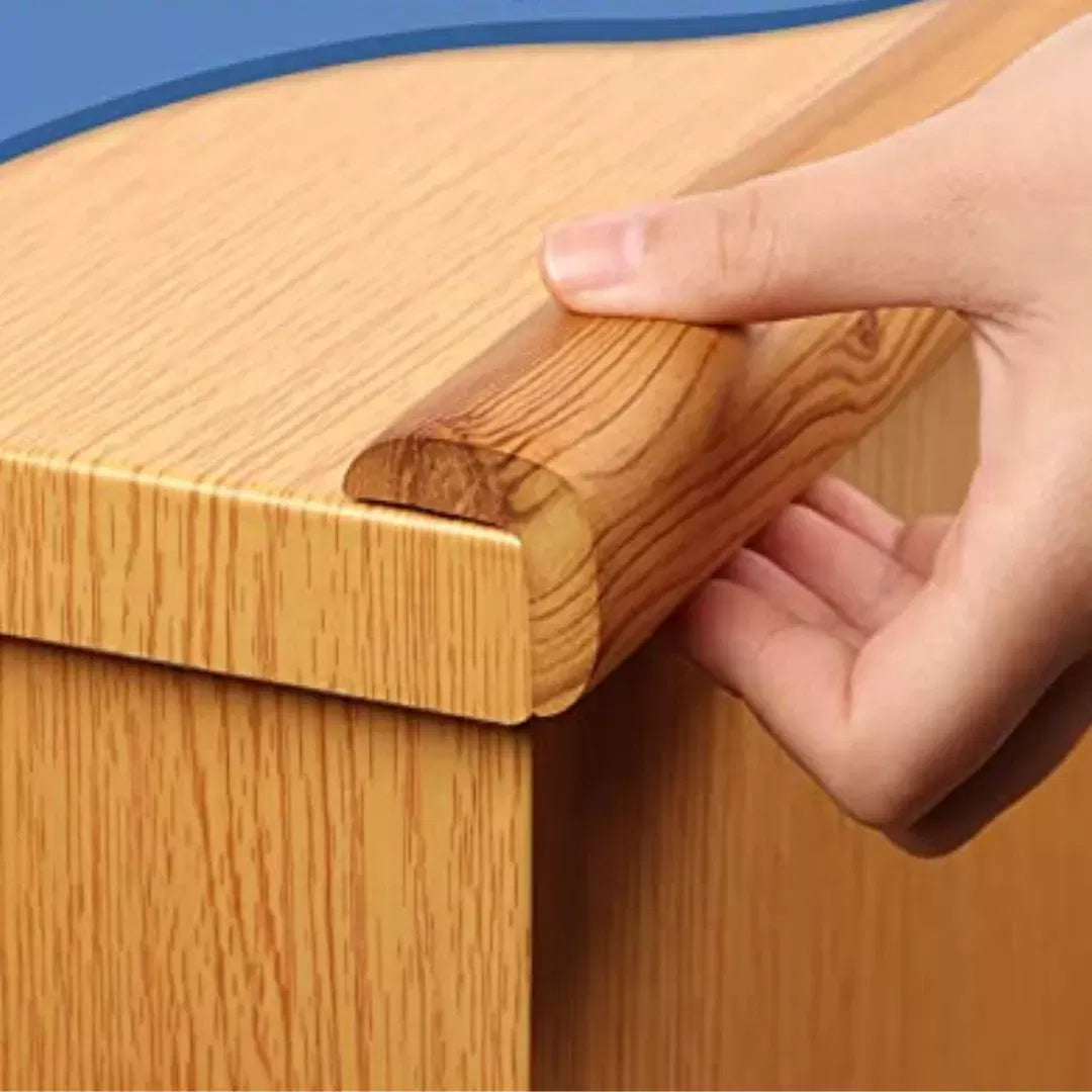 Banda protectie muchii, din spuma, 90cm, culoarea lemnului - Lemn Inchis, 18(l)x900(L)x15(h)x4(t)