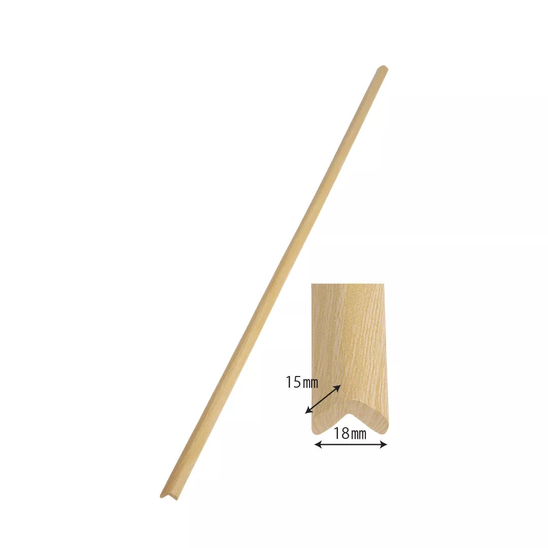 Banda protectie muchii, din spuma, 90cm, culoarea lemnului