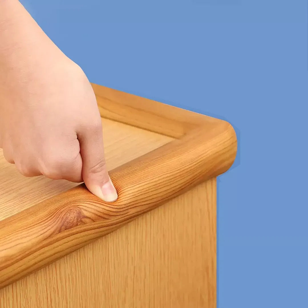 Banda protectie muchii, din spuma, 90cm, culoarea lemnului - Lemn deschis, 18(l)x900(L)x15(h)x4(t)
