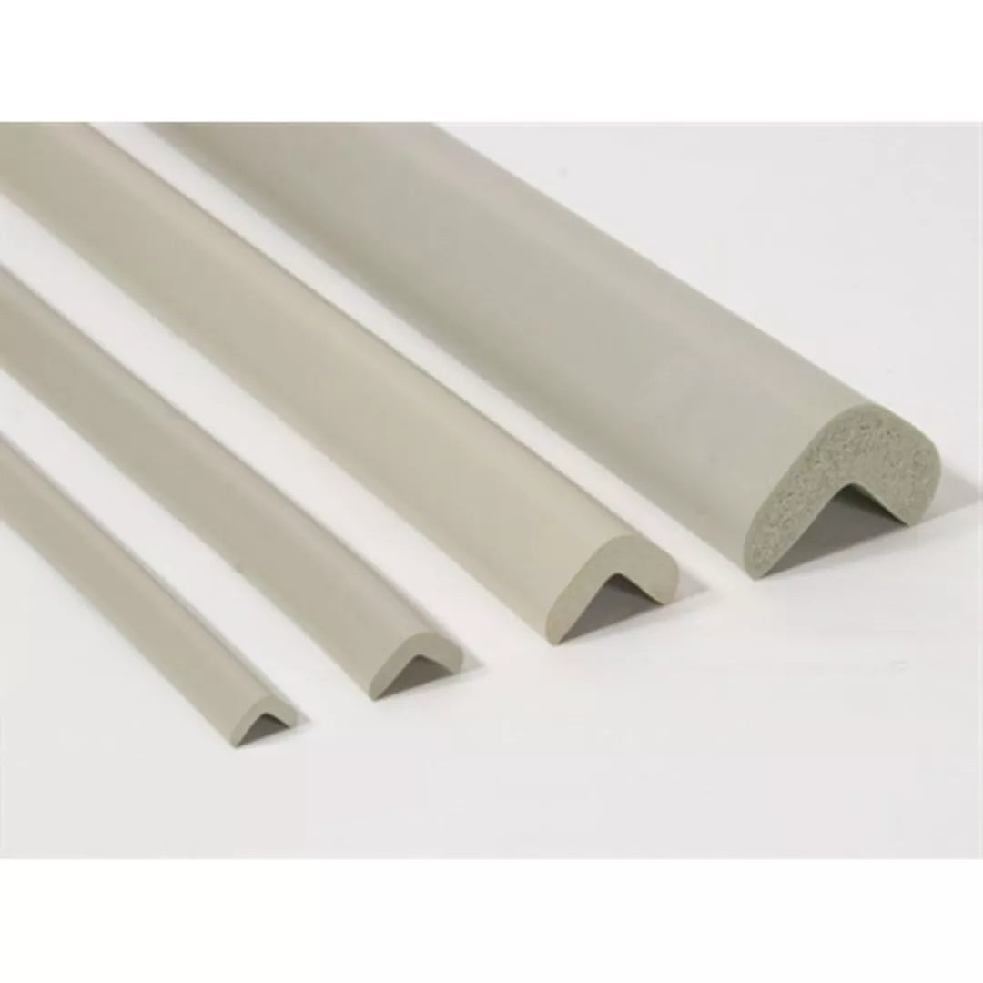 Banda protectie muchii, din spuma, 90cm, gri deschis