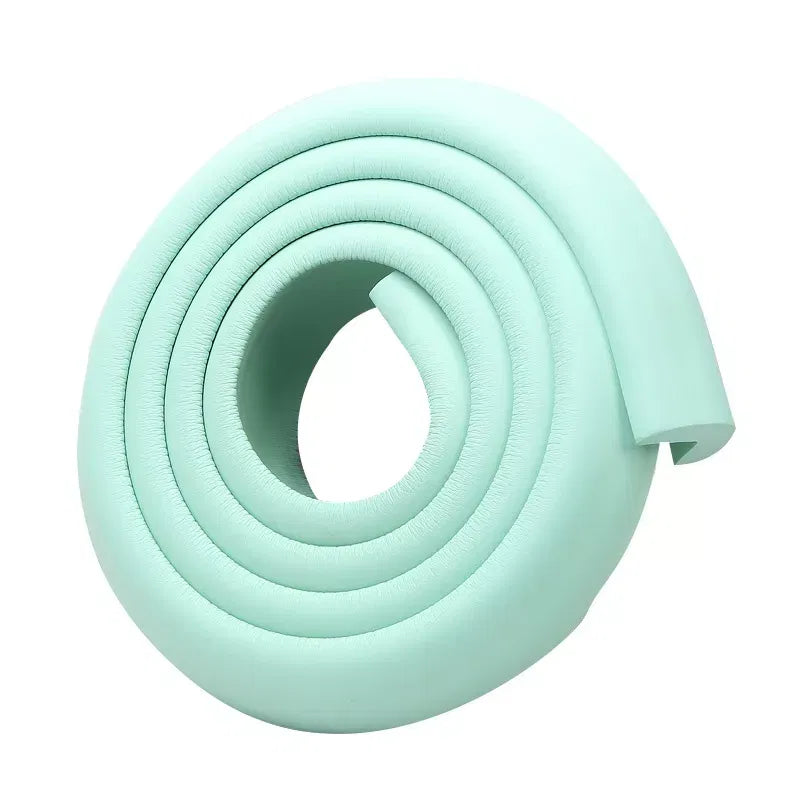 Banda protectie muchii, din spuma, 90cm, verde menta