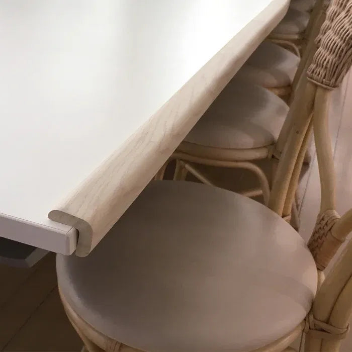 Banda Protectie Muchii Si Margini Set 2 buc 40cm Spuma Lemn Alb | Carboysafety