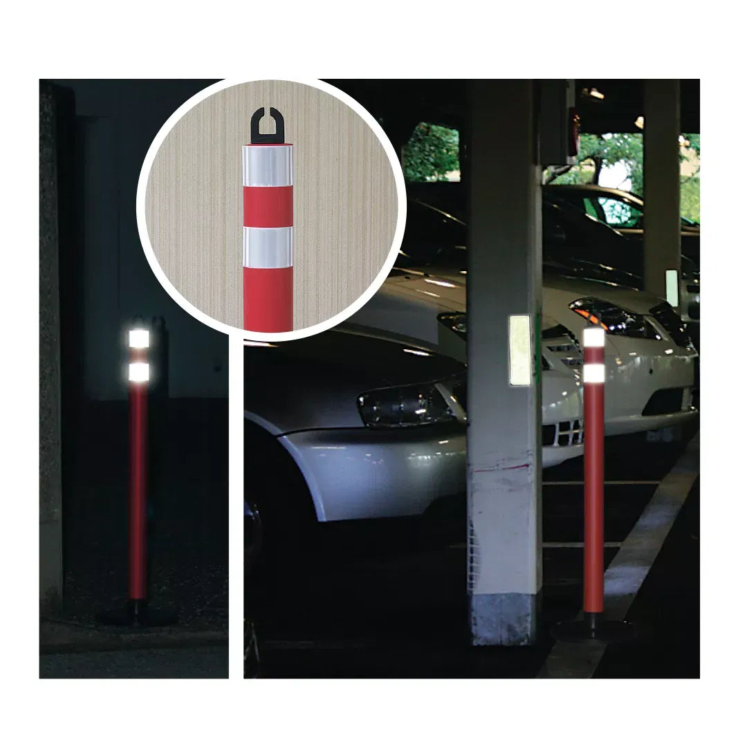 Banda reflectorizanta, din adeziv poliacrilic, autoadeziva, 50x190mm