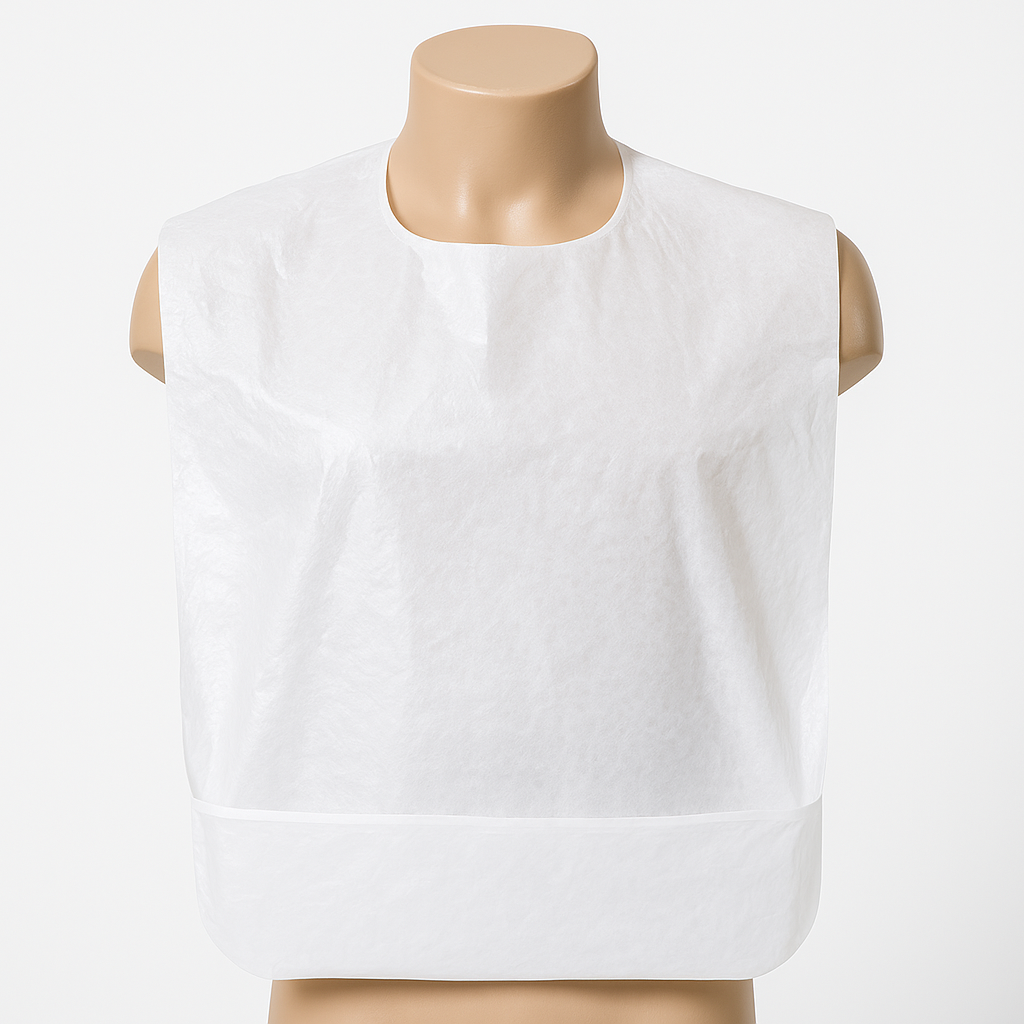 Bavete de unică folosință pentru adulți, cu buzunar, set 50 buc, FM-108 - Default Title