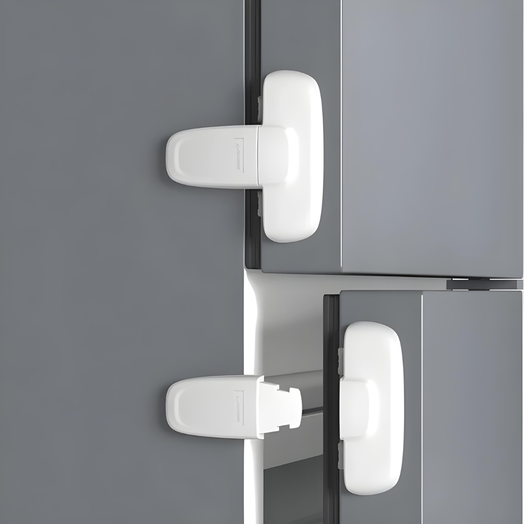 Incuietoare frigider autoadezivă – siguranță copii 2 buc - Default Title