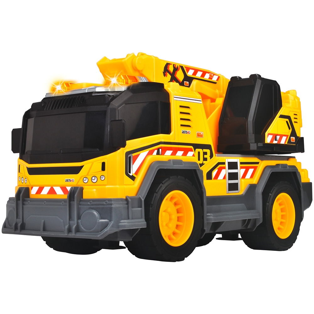 Camion excavator Dickie Toys Excavator Truck 30 cm cu lumini si sunete - Default Title