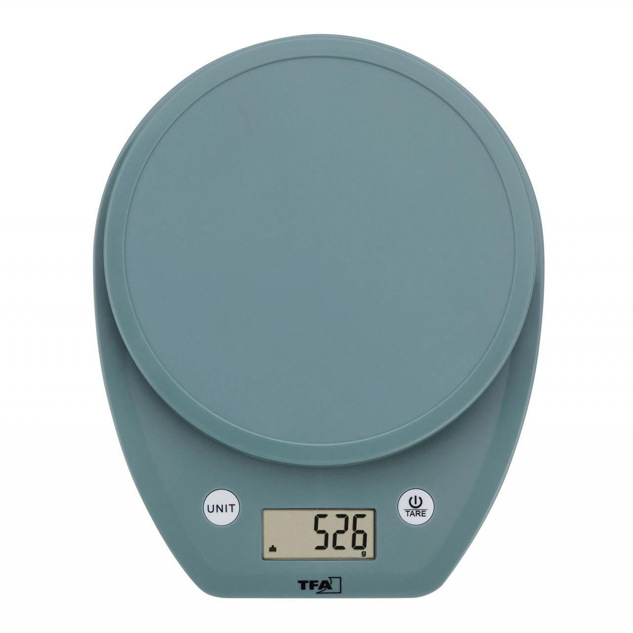 Cantar digital de bucatarie MOCHI cu display LCD, capacitate 5 kg, turcoaz, TFA 50.2007.20 - Default Title