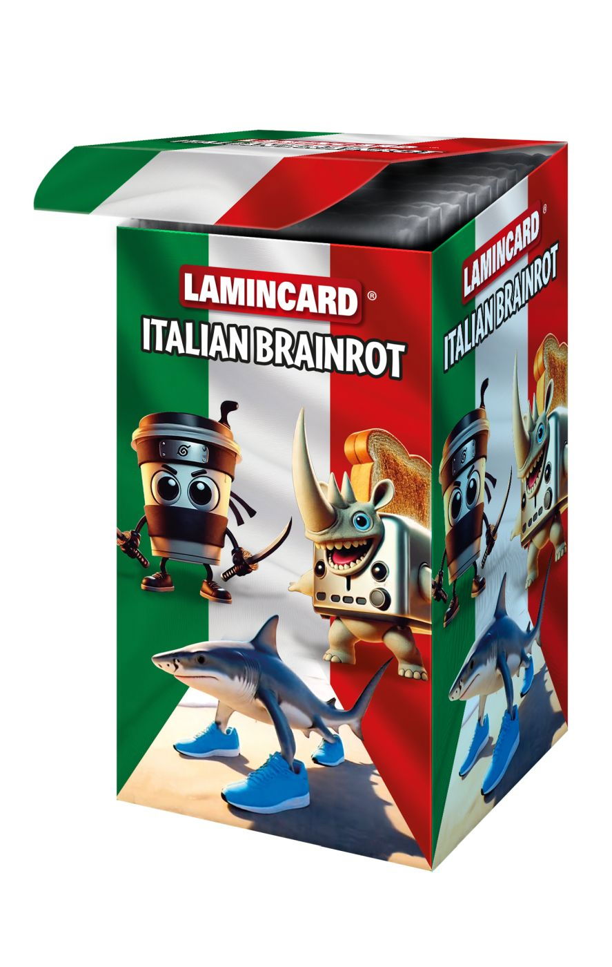 Carti de joc Italian Brainrot Lamincard set 5 buc