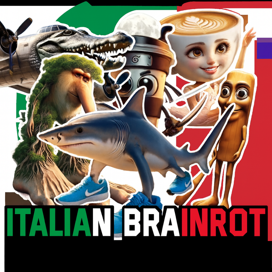 Carti de joc Italian Brainrot Lamincard set 5 buc