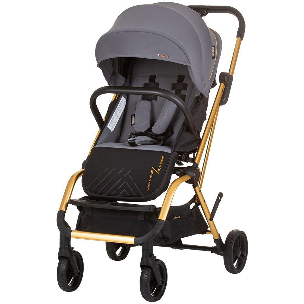 Carucior Chipolino Twister granite cu sezut rotativ - Default Title