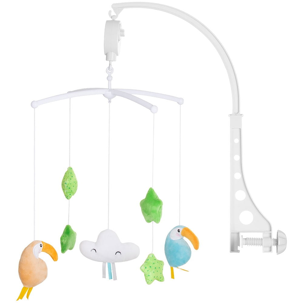 Carusel muzical pentru patut Chipolino Parrots - Default Title