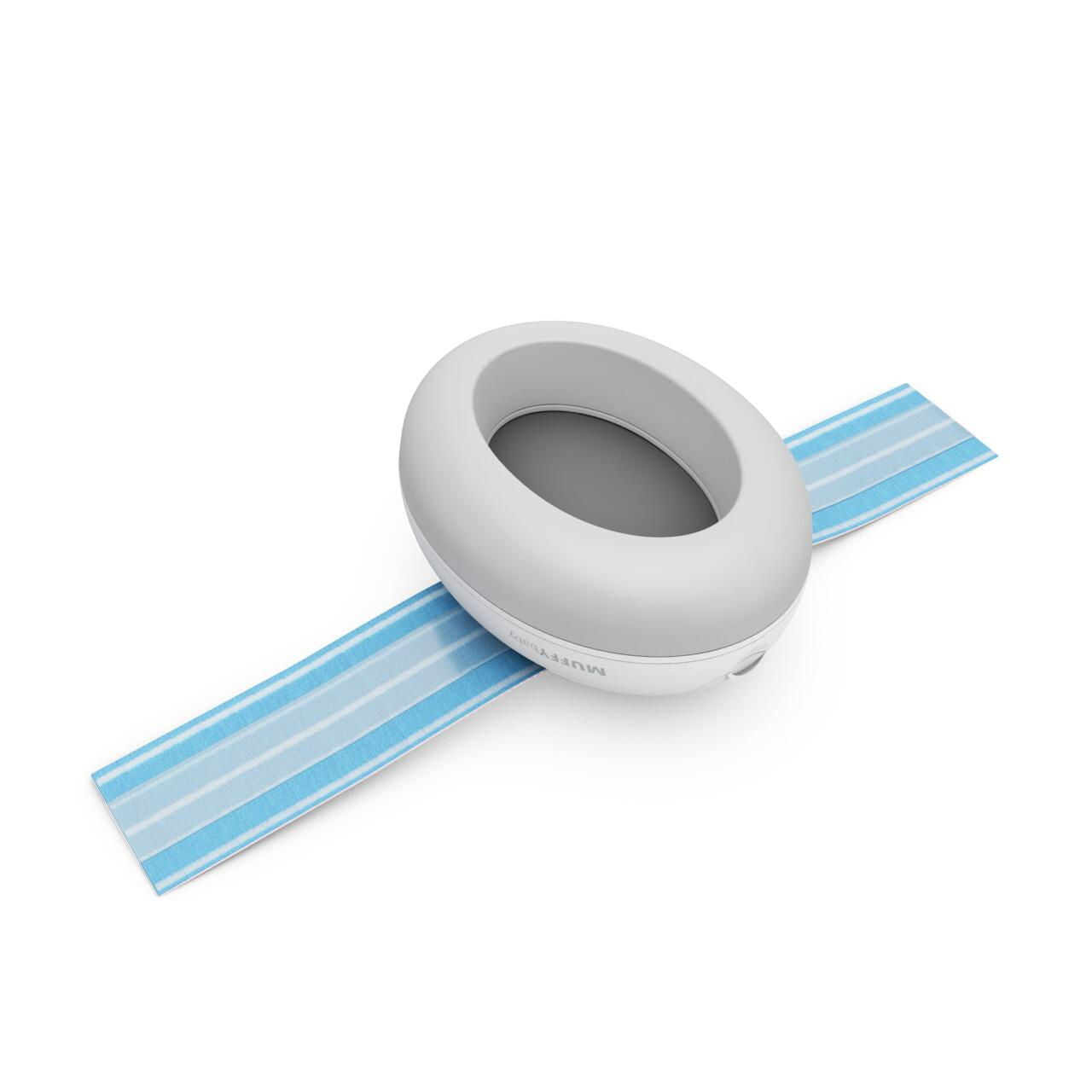 Casti antifonice pentru bebelusi, ofera protectie auditiva, SNR 23, albastru, ALPINE Muffy Baby Blue ALP24944