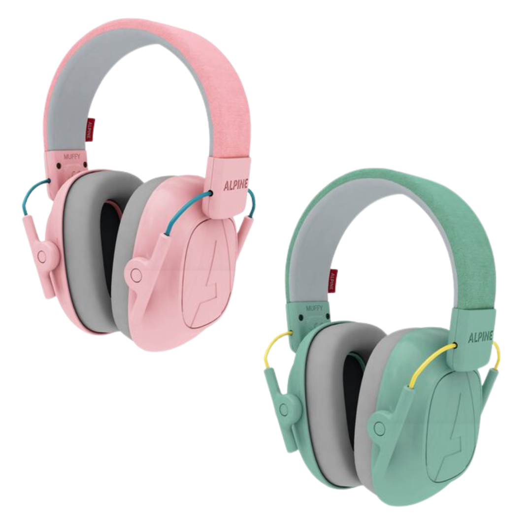 Căști antifonice pentru copii 5-16 ani pliabile SNR 25 dB - Roz