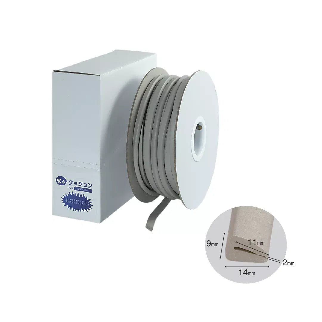 Cheder auto, uz universal, spuma de cauciuc, multicolor, 30m - Gri