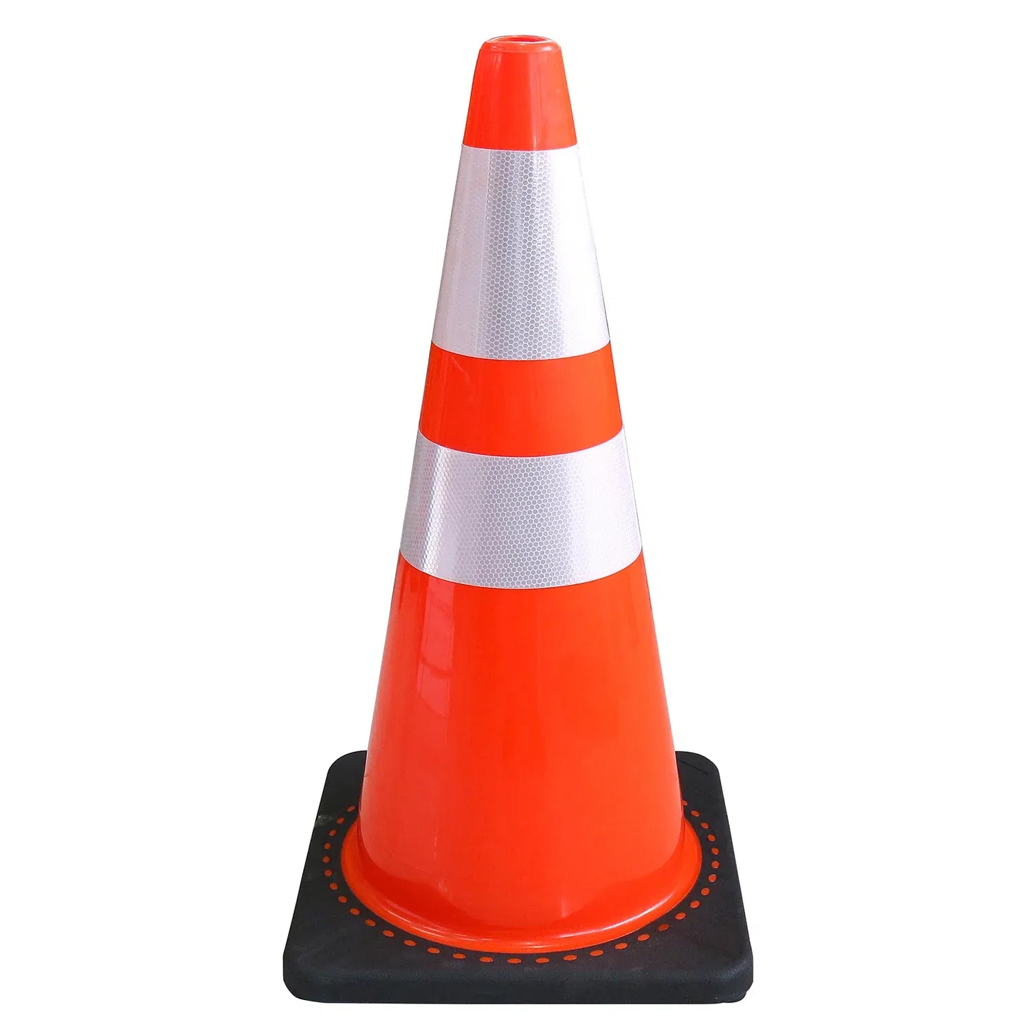 Con Semnalizare Reflectorizant PVC 70 cm Trafic | Carboysafety - Default Title