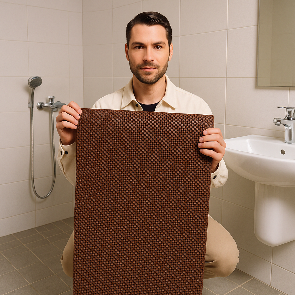 Covor Antiderapant PVC 600x900mm Pentru Casă și Exterior | Carboysafety