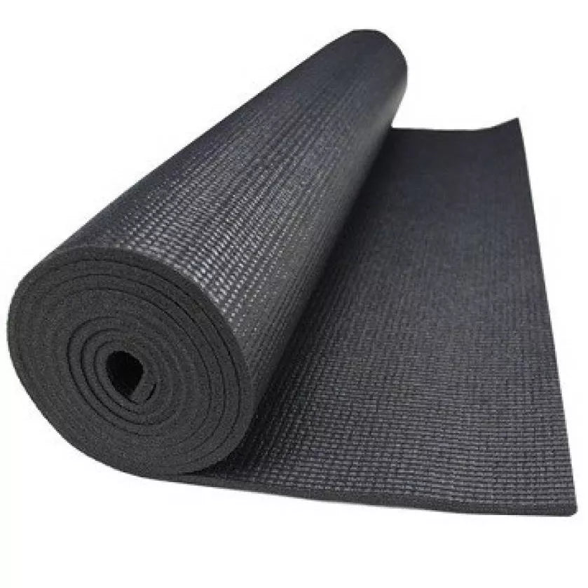 Saltea spuma memorie, pentru plaja sau sport, 600x1800x6mm - Negru