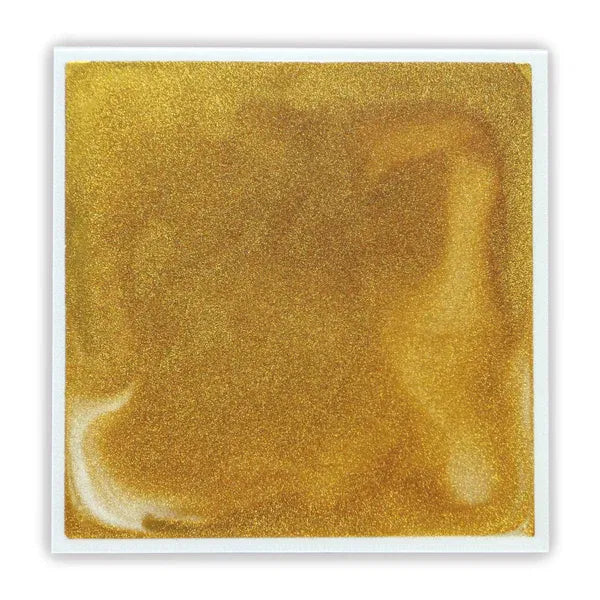 Covoras puzzle copii, 500x500mm, Liquid Floor - Auriu