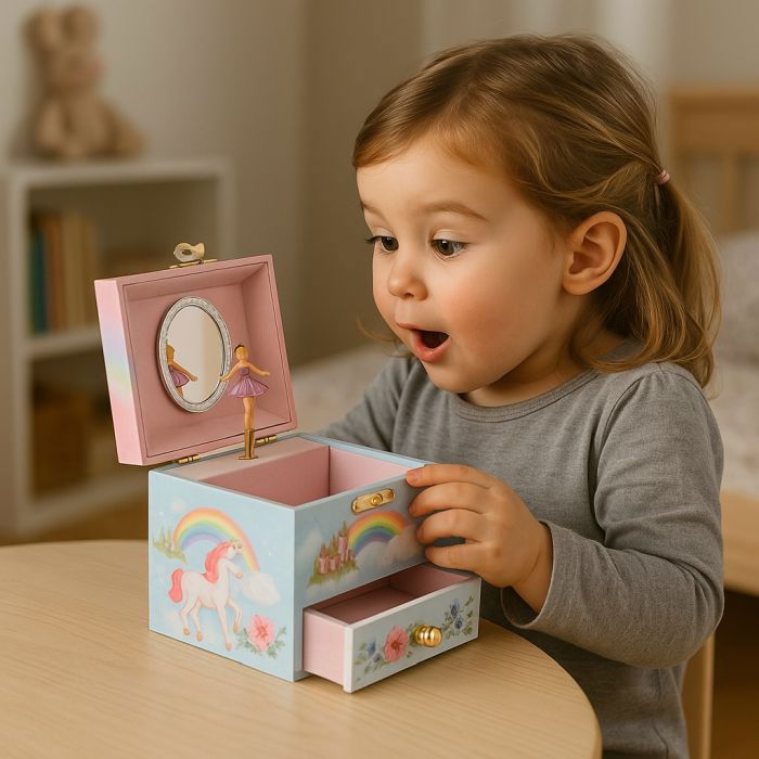 Cutie muzicală pentru fetițe Goki – păstrează amintiri frumoase