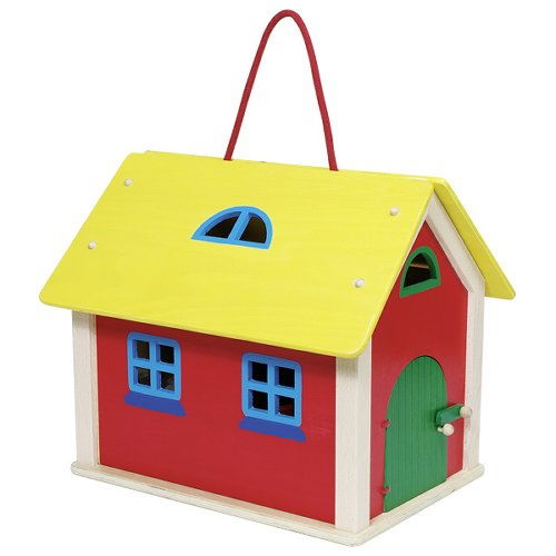 Ferma animalelor, cu 31 accesorii, de lemn, tip cabana, 3 ani+, Goki