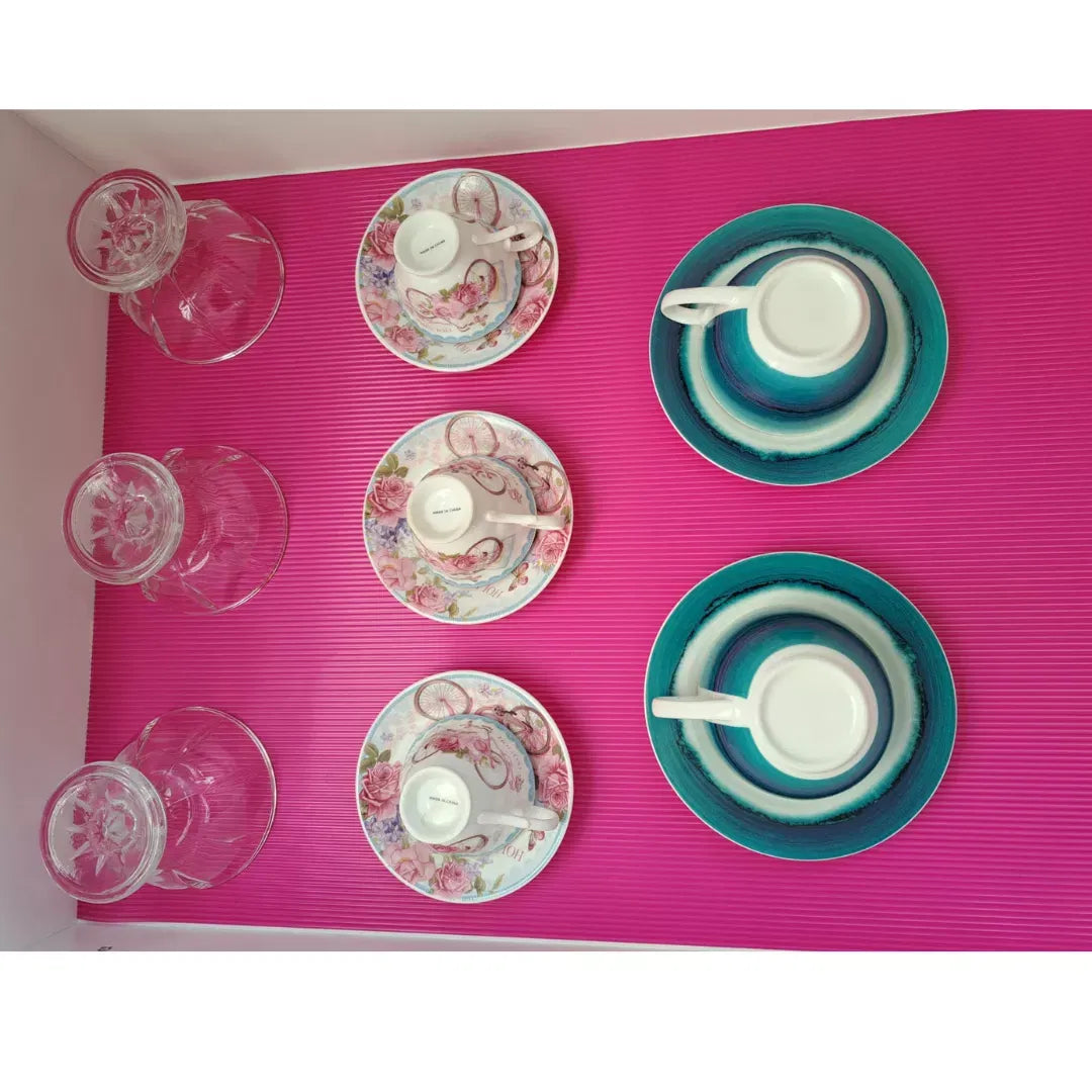 Folie antiderapare pentru sertare si rafturi, din EVA, 1.5m