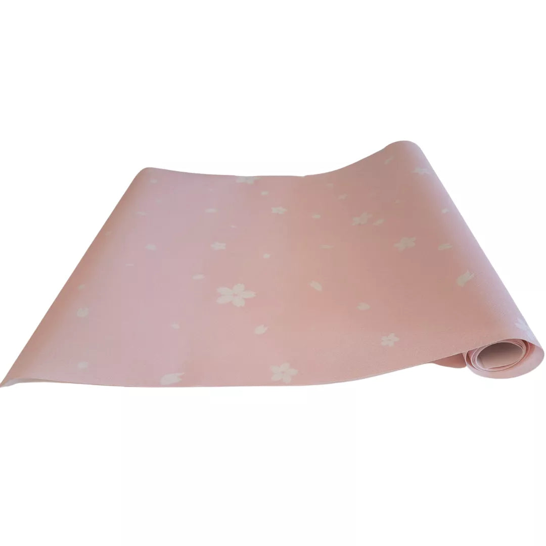 Folie protectie sertar, din EVA, roz pastel flori de cires, 1.5m - Default Title