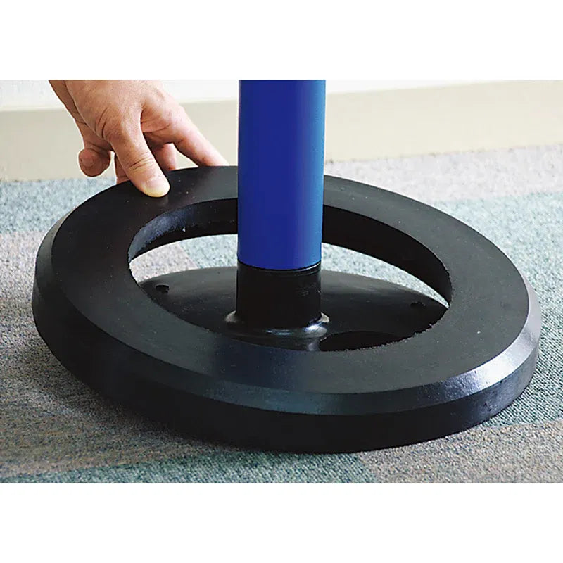 Greutate pentru baza stalpilor de delimitare, de cauciuc, 360x39mm