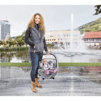 Husa de ploaie scoica bebelusi, transparenta, Reer