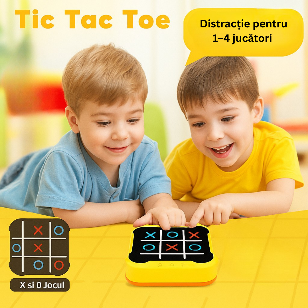 Joc X și 0 electronic – Logică, memorie și distracție fără ecrane