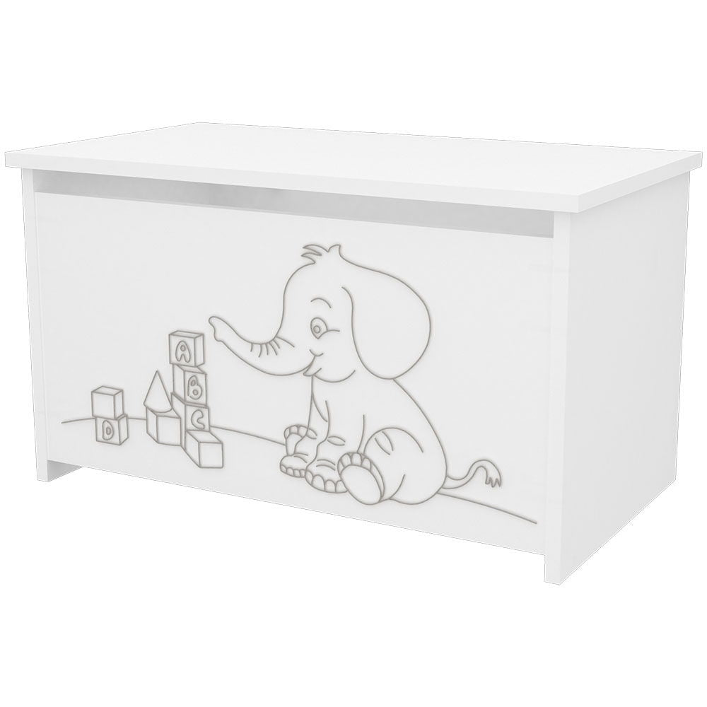 Lada de depozitare Hubners Matei alb - Default Title