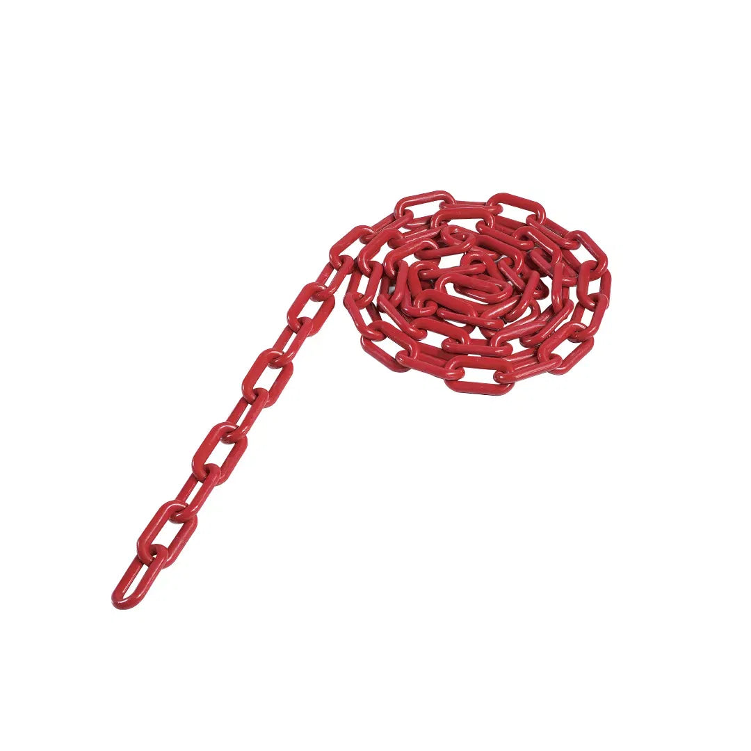 Lant plastic, pentru delimitare, 2m - Rosu