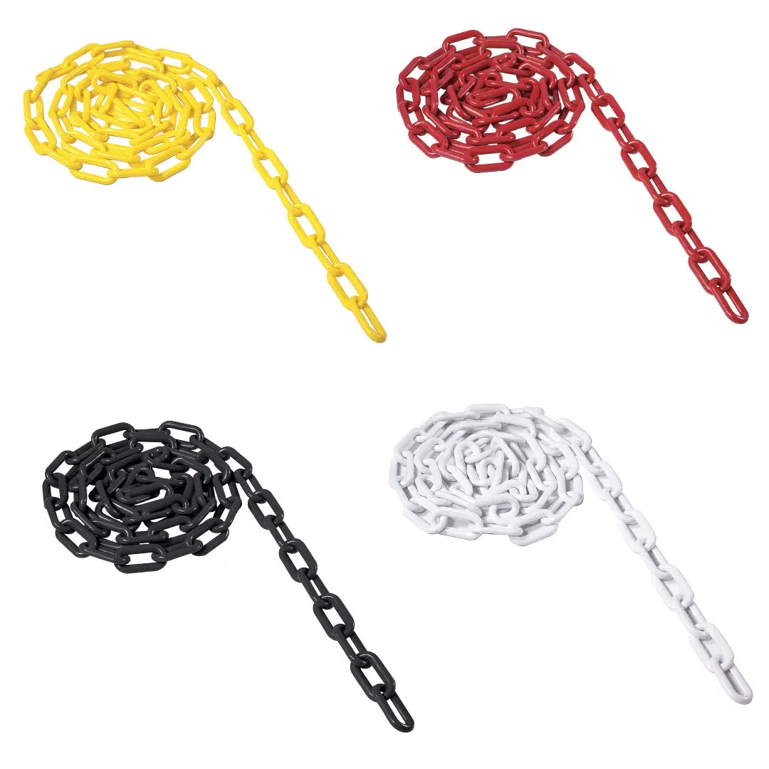 Lant plastic, pentru delimitare, 2m