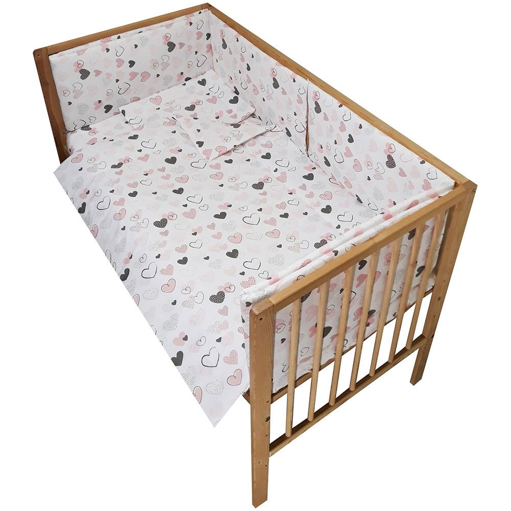 Lenjerie patut Hubners Hearts 5 piese multicolor - Default Title